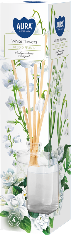 Bispol Vonný difuzér - Bílé květy