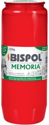 MEMORIA olejová svíčka W04 červená