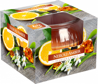 Vonná svíčka ve skle sn69 - Neroli Amber