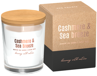 Sojová vonná svíčka Cashmere - Sea breeze