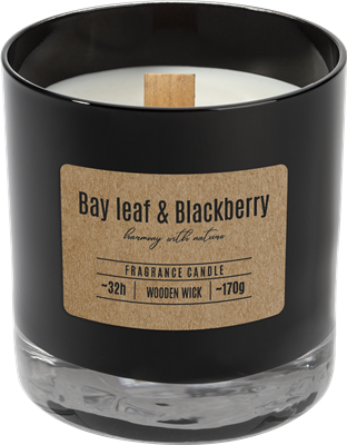 Vonná svíčka Bay leaf - Blackberry