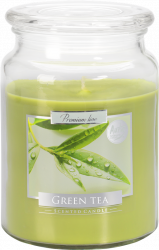 Aura vonná svíčka v dóze maxi zelený čaj