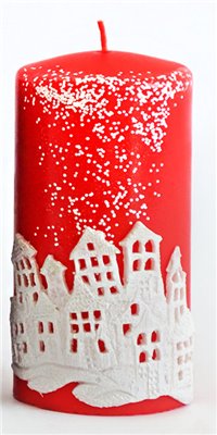 Christmas EVE cylinder large red
