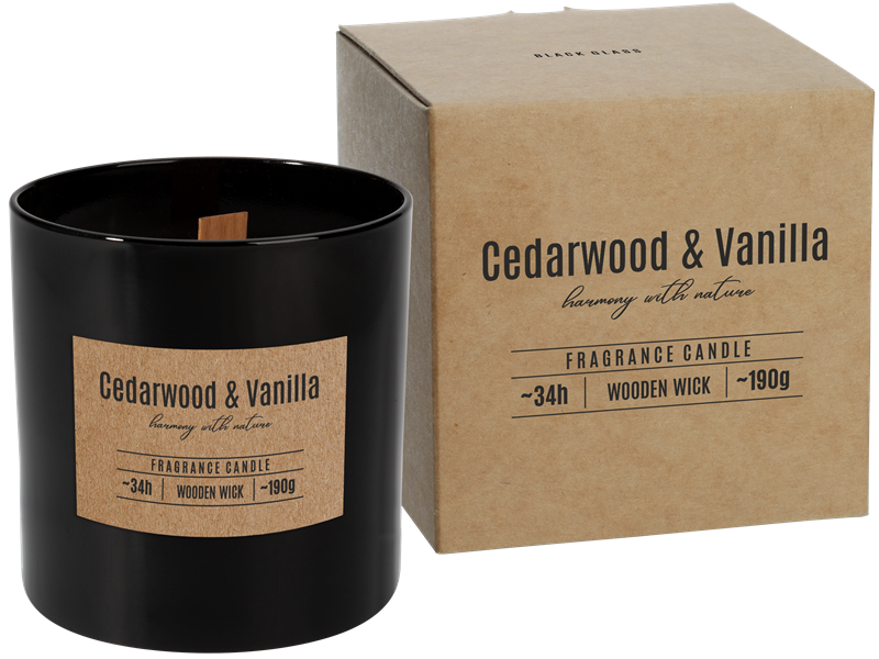 Bispol Vonná svíčka Cedarwood & Wanilia
