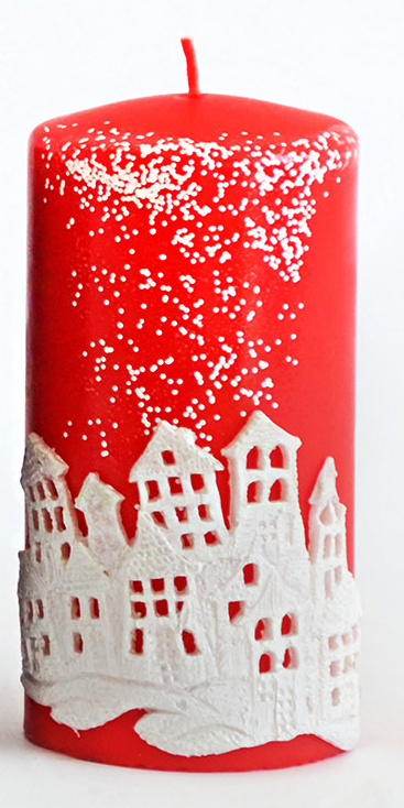 Christmas EVE cylinder small Red